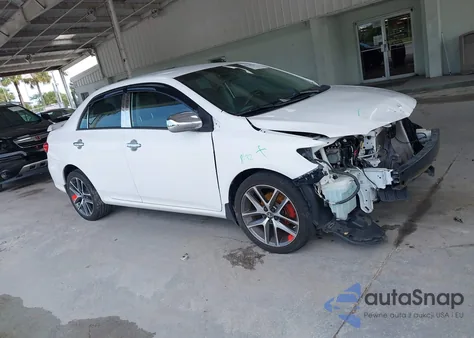 2012 Toyota Corolla L из США, поврежденный, VIN 2T1BU4EE9CC917490